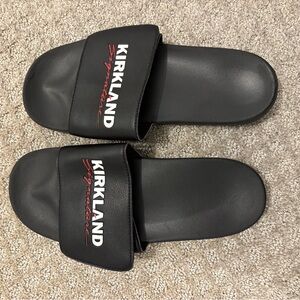 Kirkland Signature Black Slides